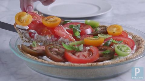 preview for Fresh Tomato Tart with Quinoa Crust