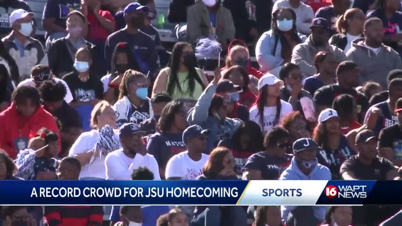 Jsu Has Record Crowd For Homecoming Game