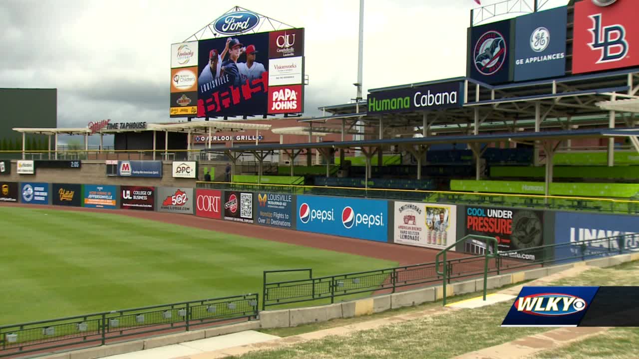 Louisville Slugger Field gets new seating, updated merchandise with new  Louisville Bats logo - Louisville Business First