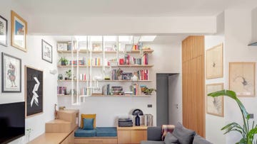 un apartamento de 80 metros cuadrados en génova