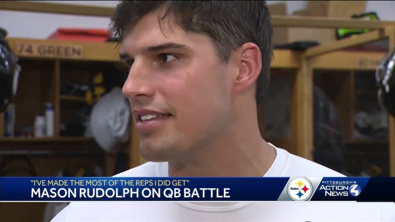 Steelers QB Rudolph upbeat despite seemingly long odds