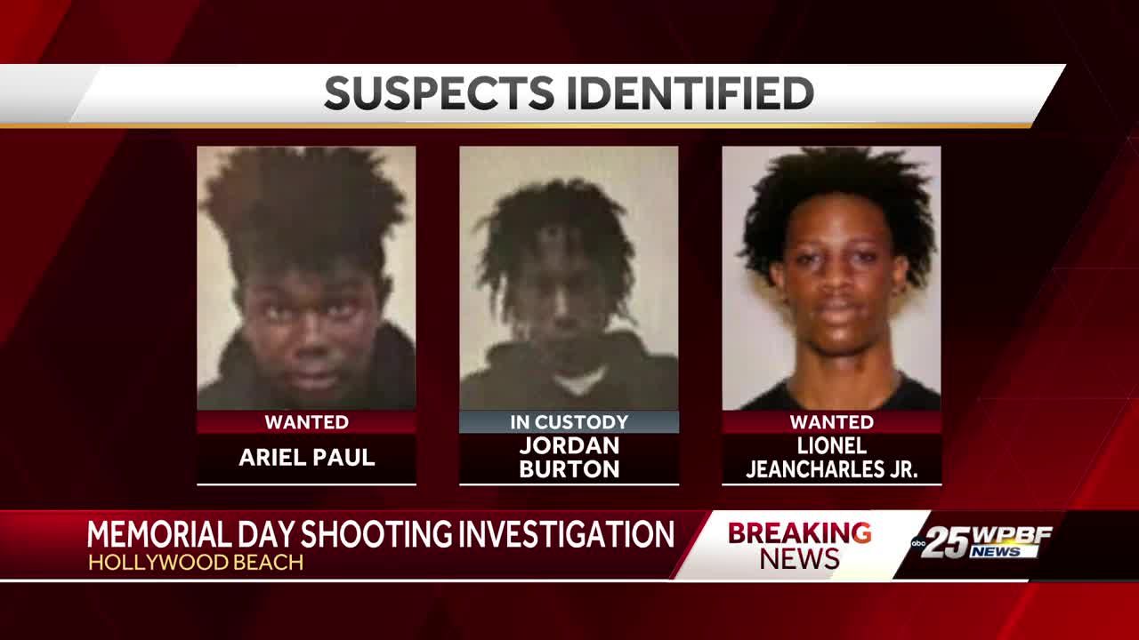 More suspects identified in Hollywood Beach Memorial Day shooting