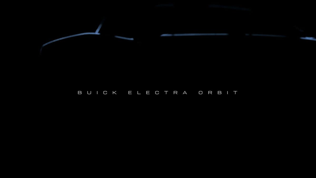 buick electra orbit concept image near sand dune