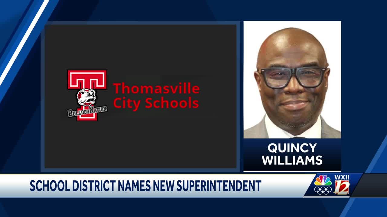 Thomasville City Schools new Superintendent Dr. Quincy Williams