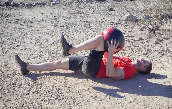 Get A Rock-Hard Midsection With This Medicine Ball Exercise