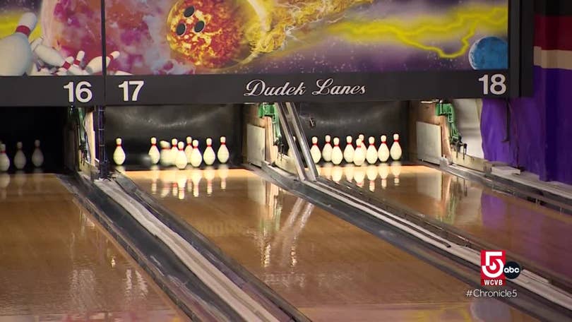 Duckpin Bowling up the street from my house