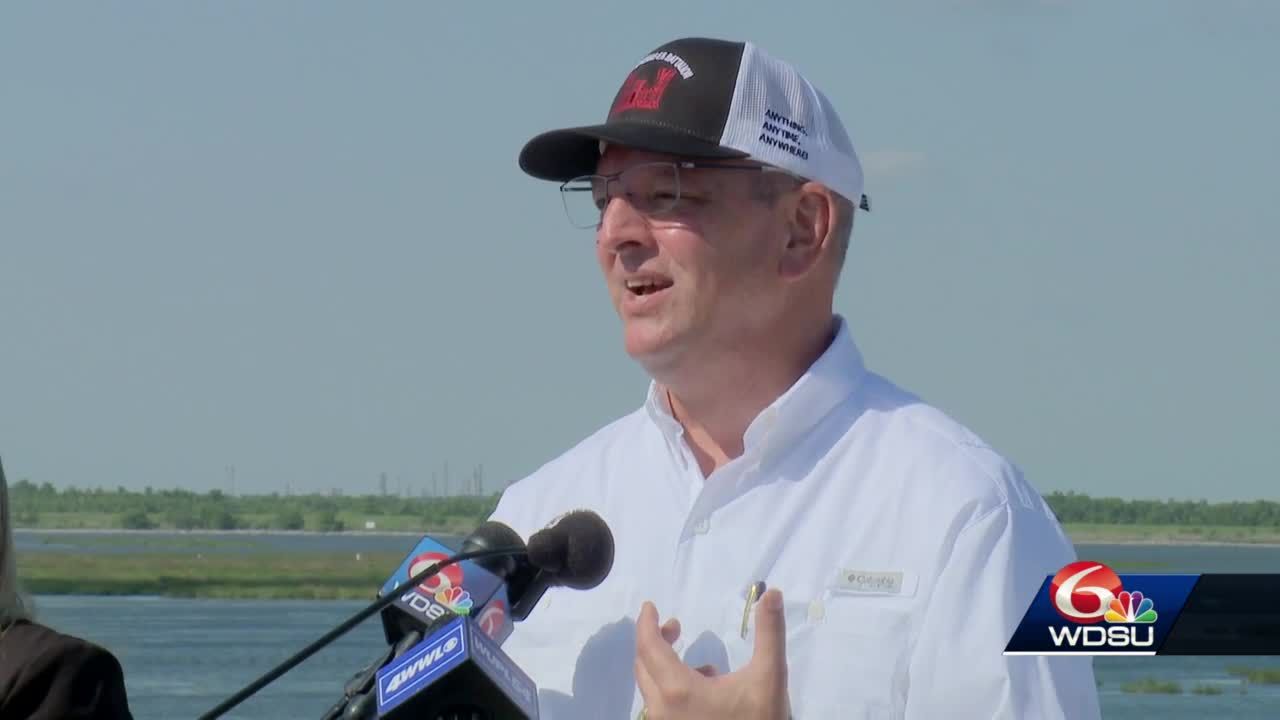 Gov. Edwards remarks on the New Orleans Hurricane and Storm Damage Risk Reduction System