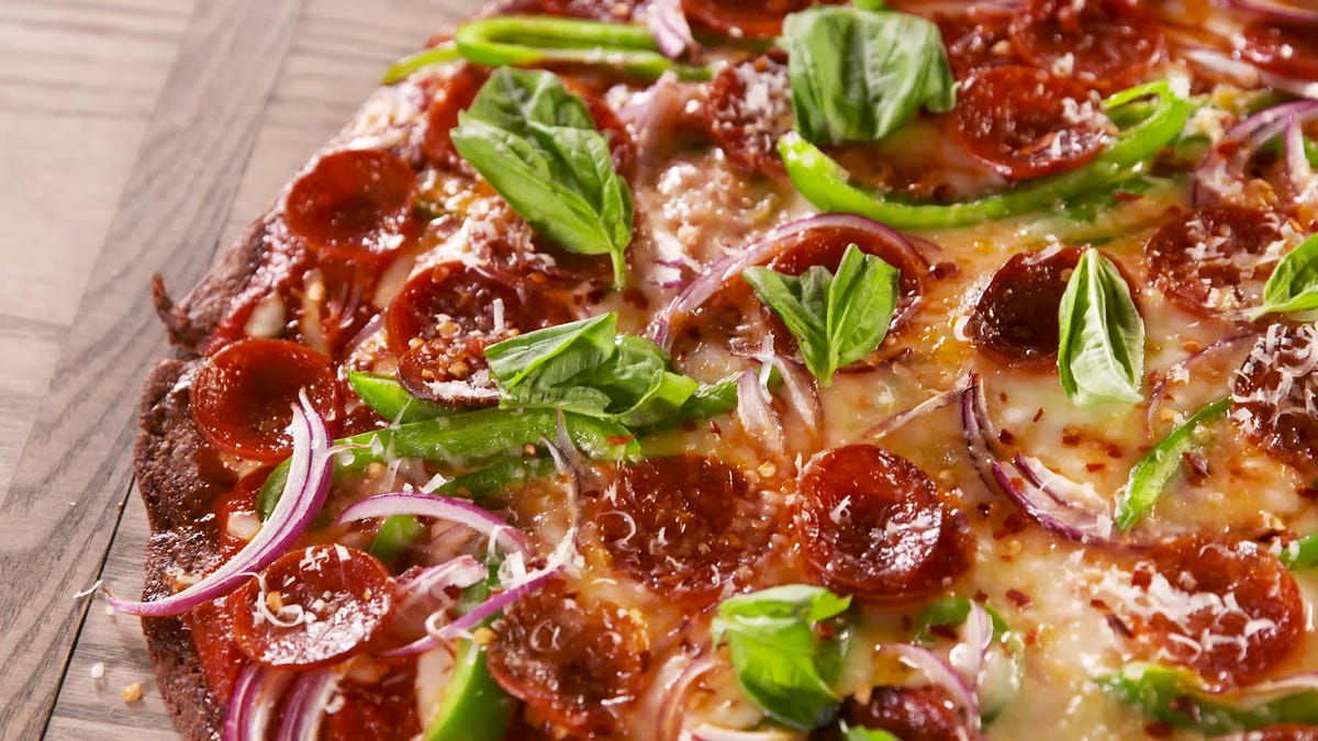preview for The Keto Pizza Is SO Satisfying