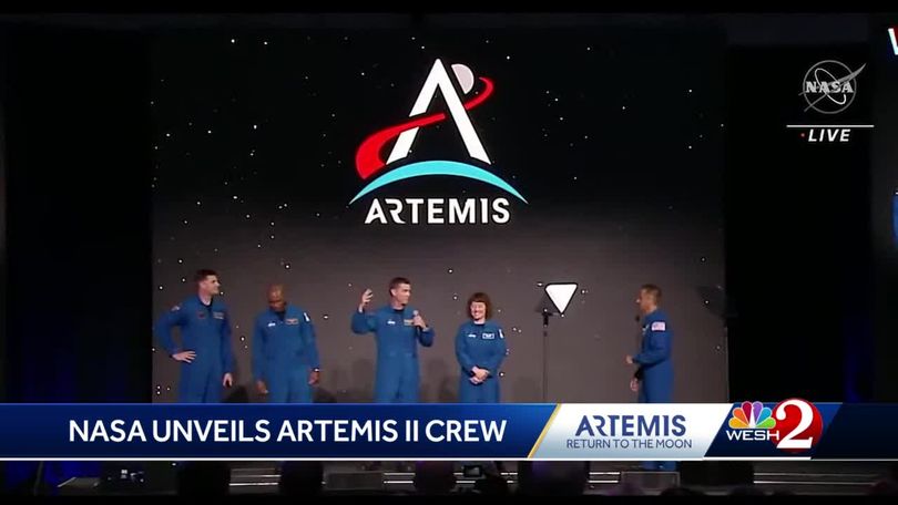 WATCH: Artemis II crew announced