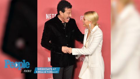 preview for Lionel Richie And Daughter Sofia Richie Make First Red Carpet Appearance Together In Years