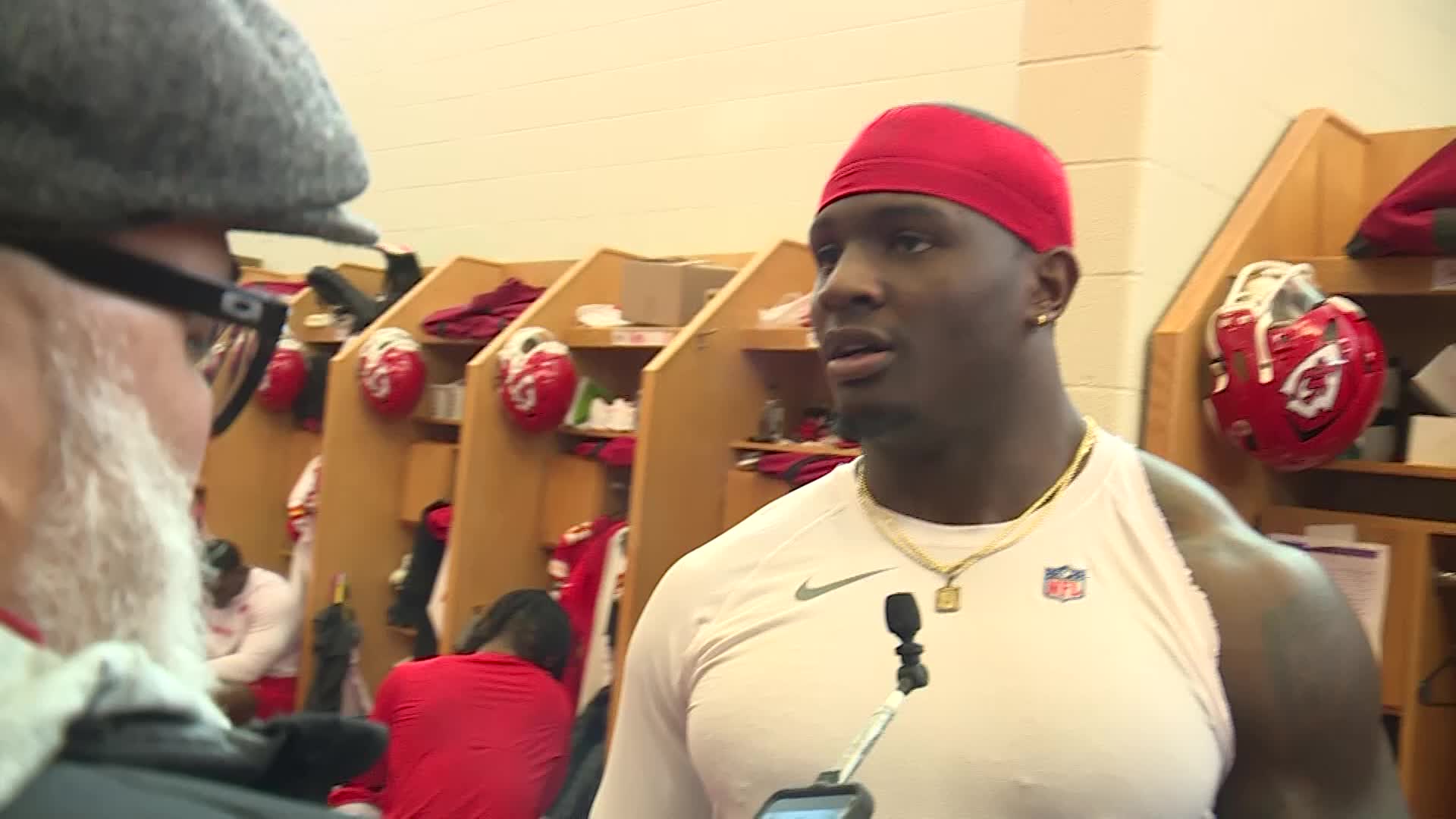 Chiefs linebacker Willie Gay tells reporters 'nothing' impresses