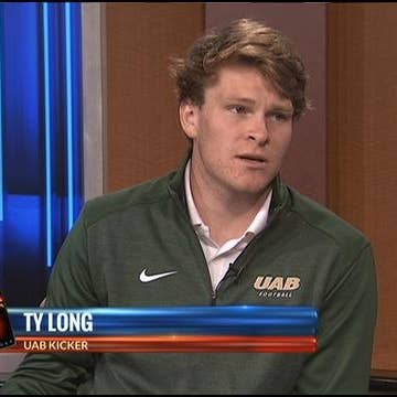 Freshman Ty Long wins the battle to become the UAB kicker 