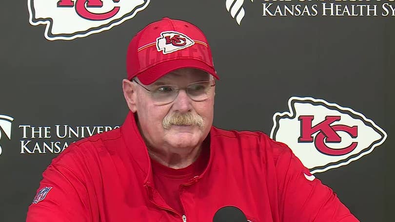 Chiefs' Andy Reid gives injury updates ahead of Wednesday practice