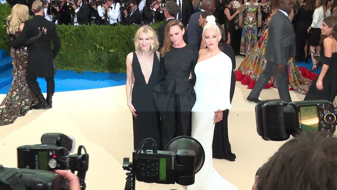 preview for Naomi Watts, Stella McCartney and Kate Hudson at the Met Gala 2017