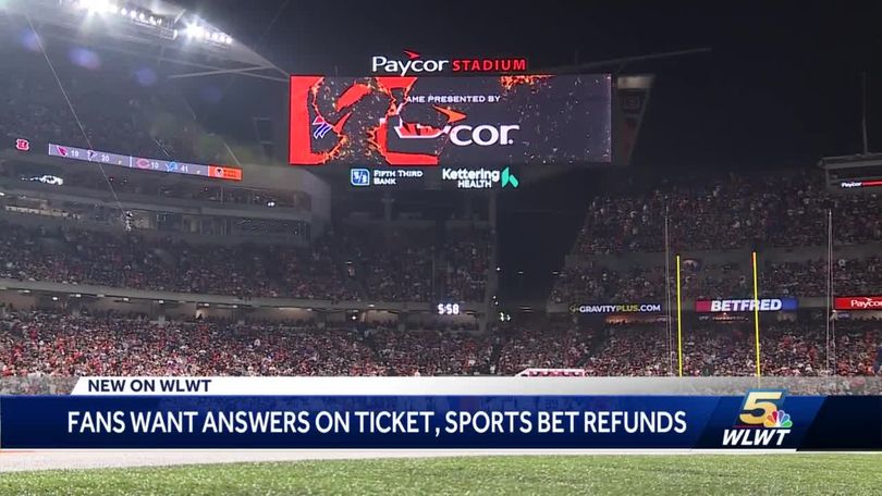 How sports betting and ticket refunds will work after Bengals