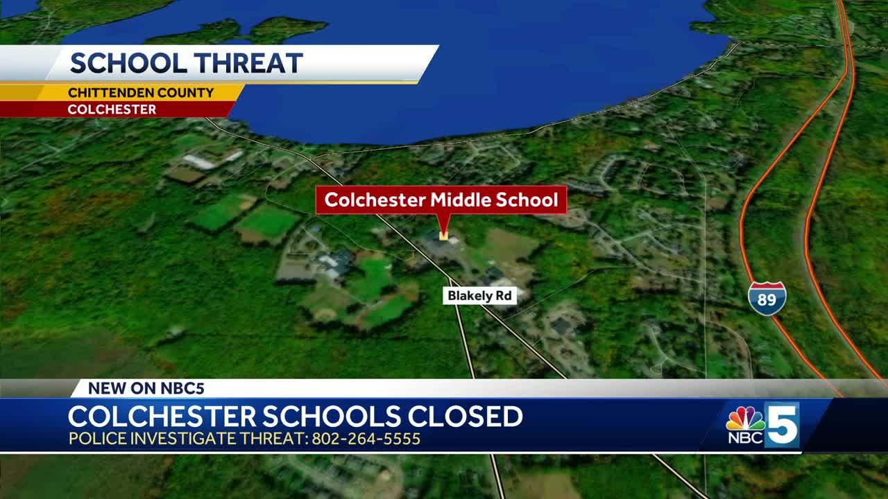 Schools closed in Colchester following threat