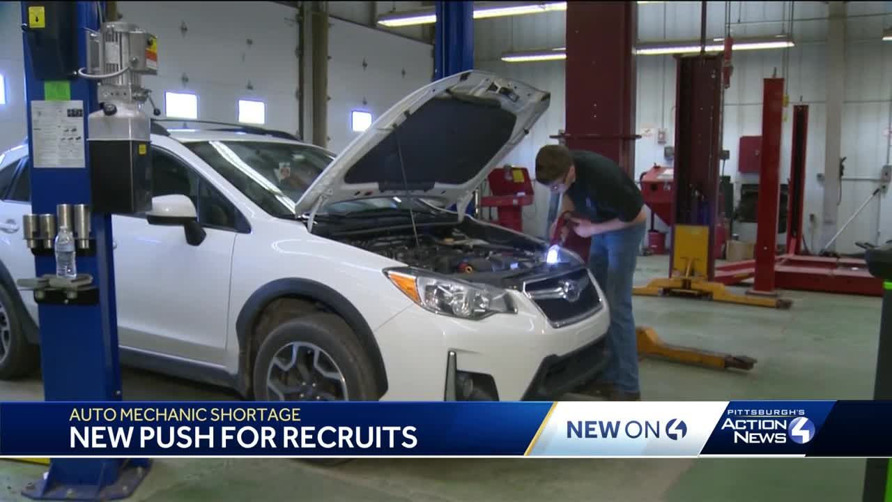 subaru technician salary shortage recruits mechanic push during