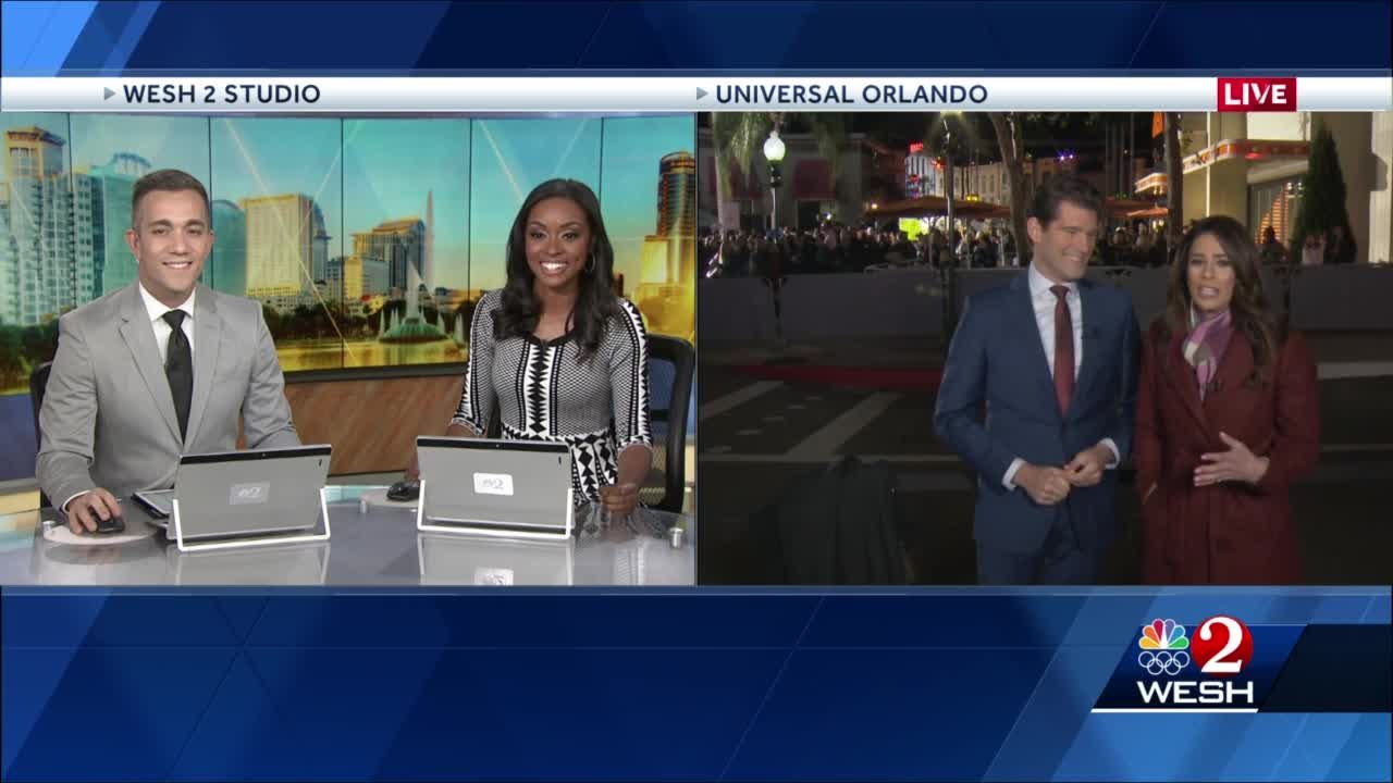 WESH 2 Sunrise joins the Today Show at Universal Orlando