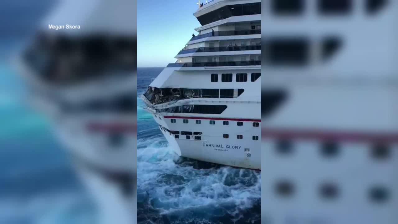sinking carnival cruise ship