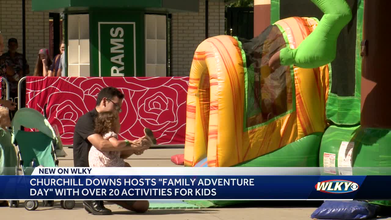 Churchill Downs hosts 'Family Adventure Day' with over 20 activities for kids