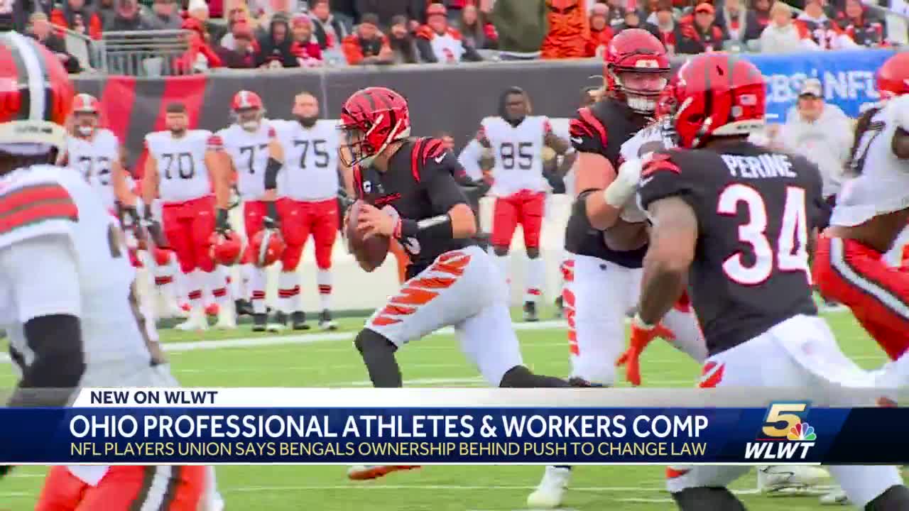 Bengals want to change Ohio workers' comp rules for players injured on the  field