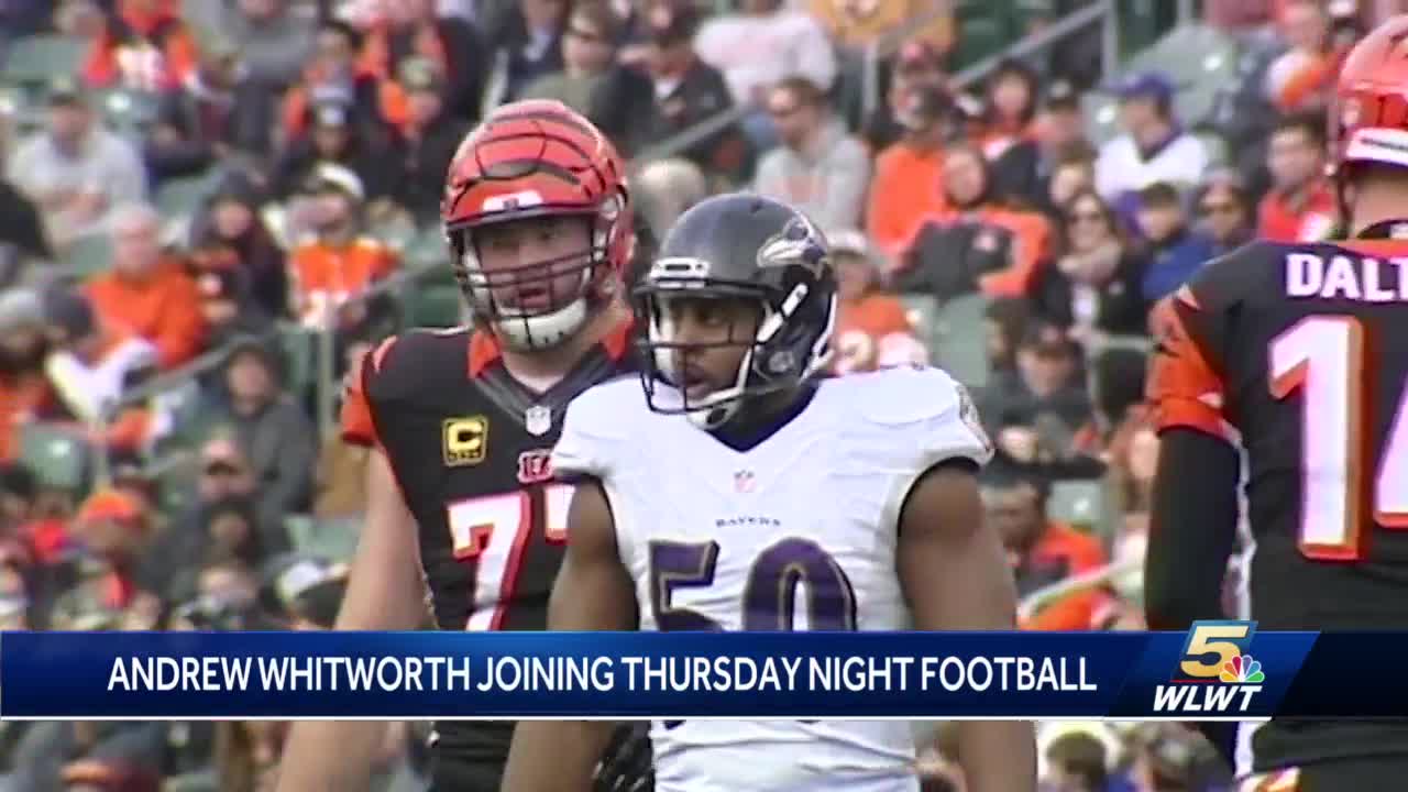 Former Bengal Andrew Whitworth joins Thursday Night Football crew