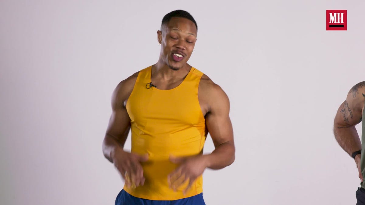preview for The 5-Minute Dumbbell Hell Finisher Workout | Men’s Health Muscle