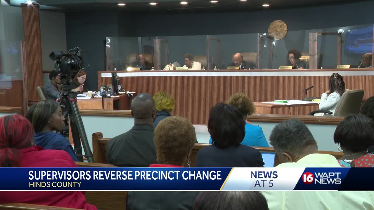 Hinds supervisors vote to rescind merging polling places
