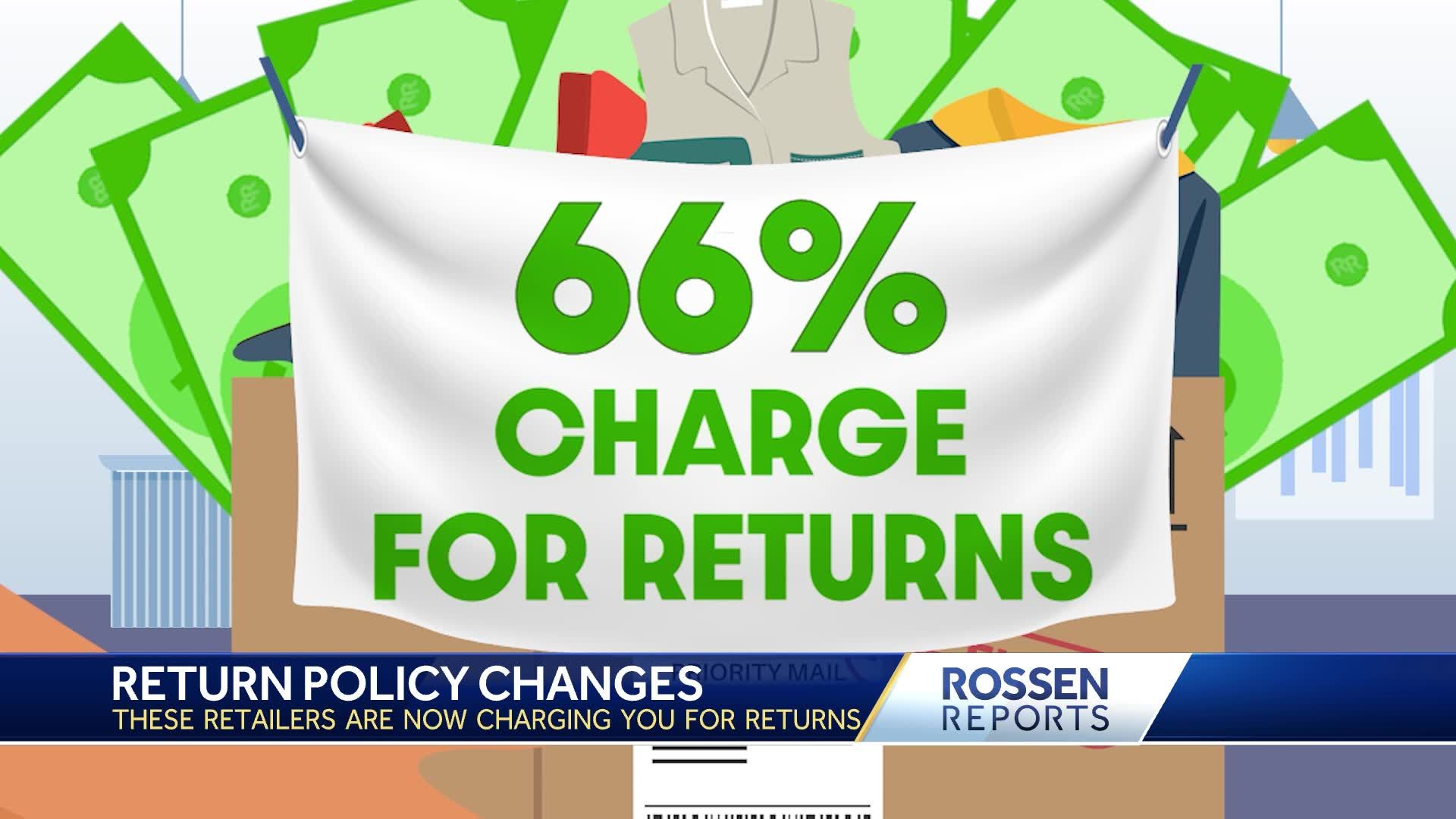 Charging New Fees on Some Returns 