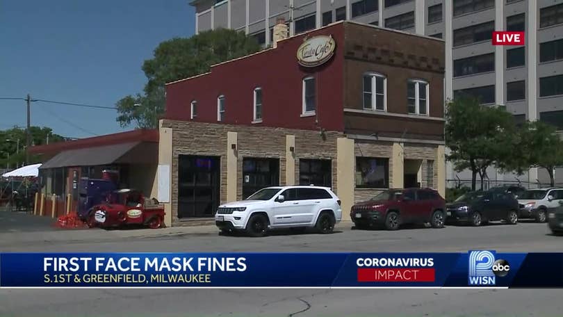 Coronavirus Milwaukee Fines Restaurant For Mask Violations