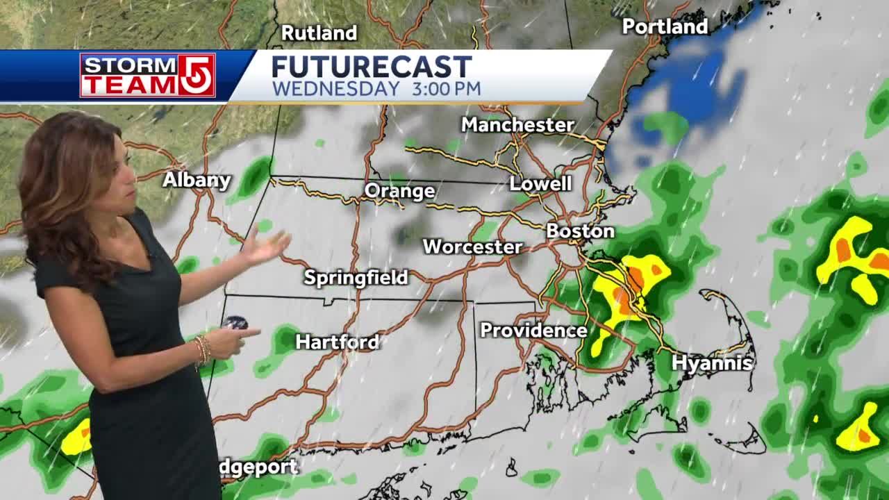 Video: Damp day with showers on and off