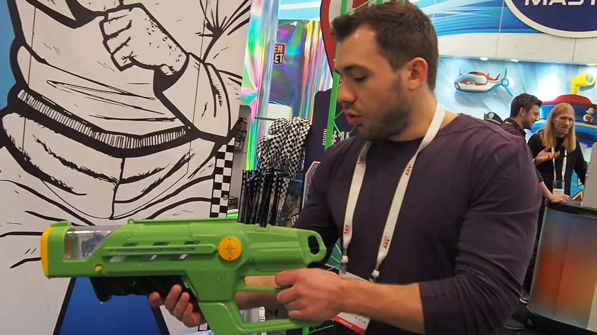 preview for One Gun water gun at Toy Fair 2018