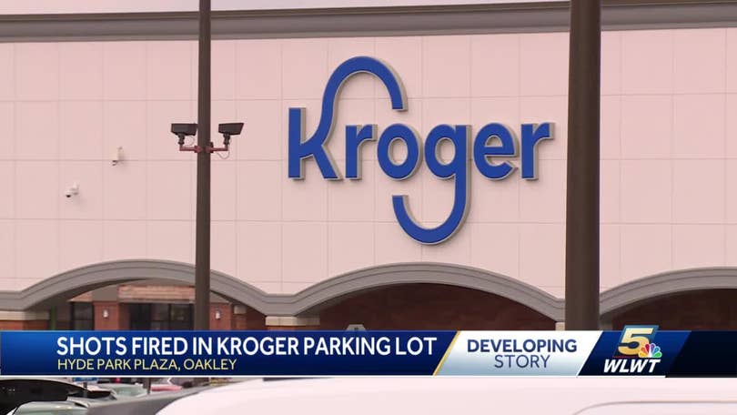 Police: Shots fired in parking lot of Hyde Park Plaza Kroger