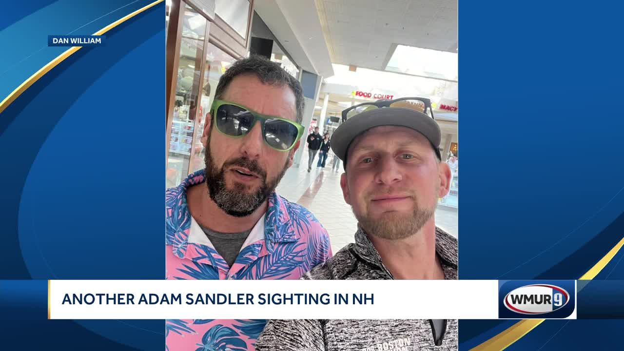 Granite State native Adam Sandler spotted at Mall of New Hampshire