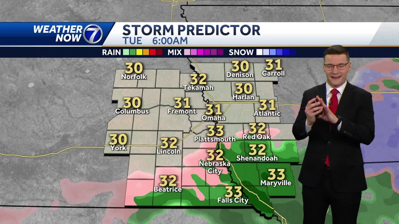 Fog light mix to impact Tuesday AM commute