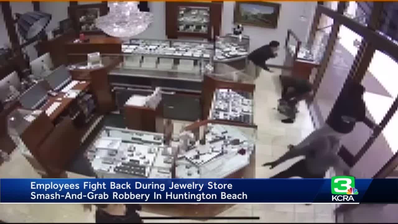 Princess Bride Diamonds workers fend off smash-and-grab robbery at Huntington Beach jewelry store