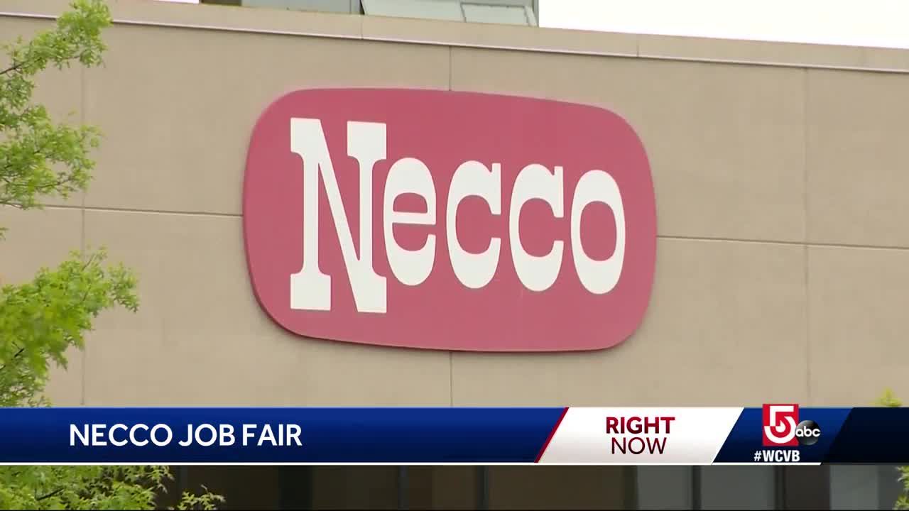 job fair today for former necco employees