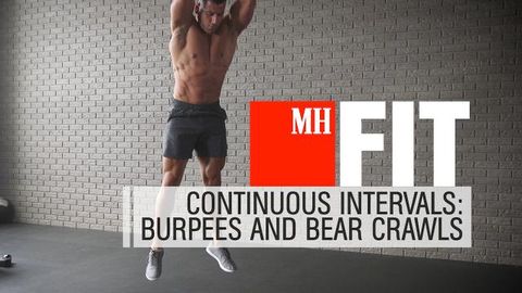 preview for Continuous Intervals: Burpees And Bear Crawls