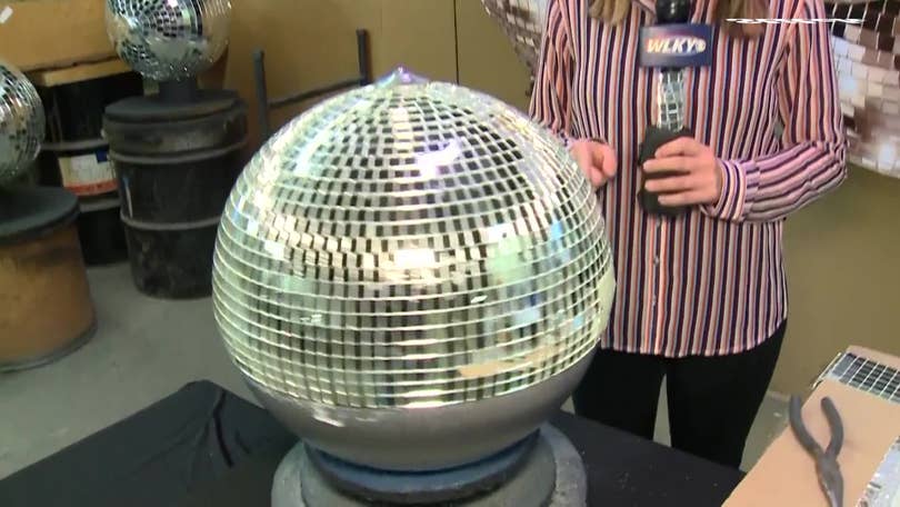 Handcrafted Disco Ball by Yolanda Baker - A Taste of Kentucky