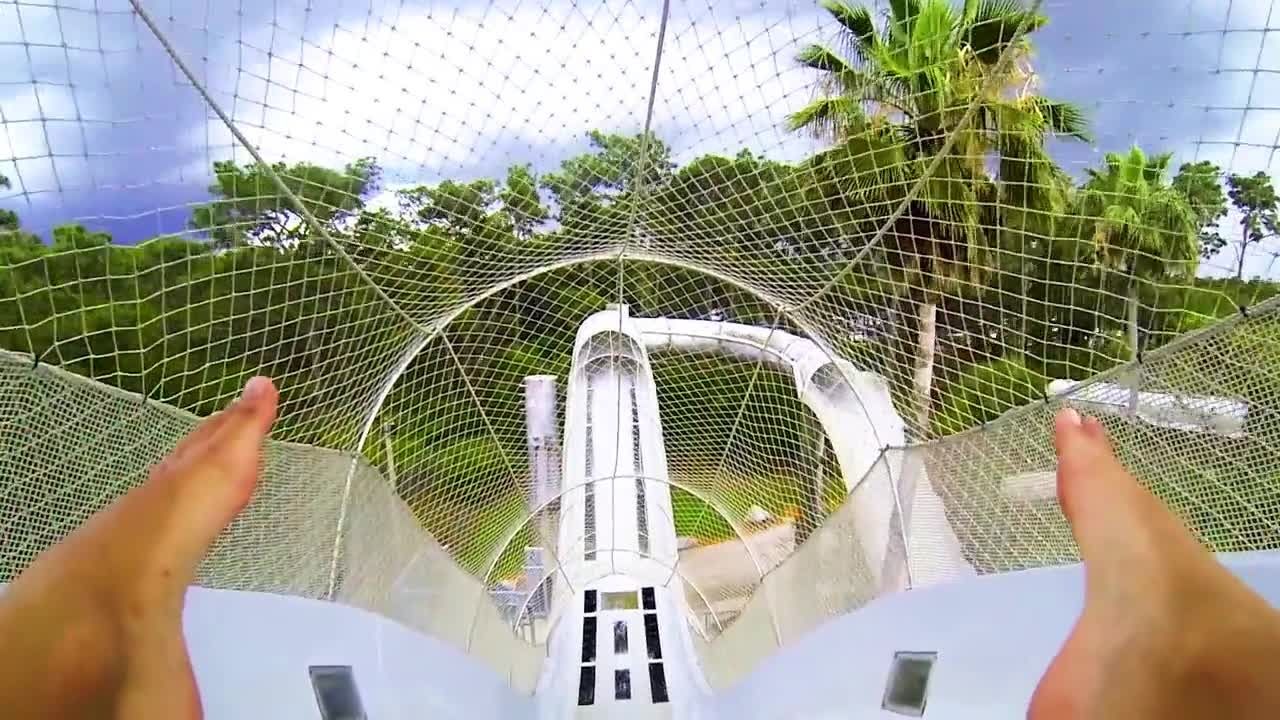 POV video Crush n Gusher at Typhoon Lagoon