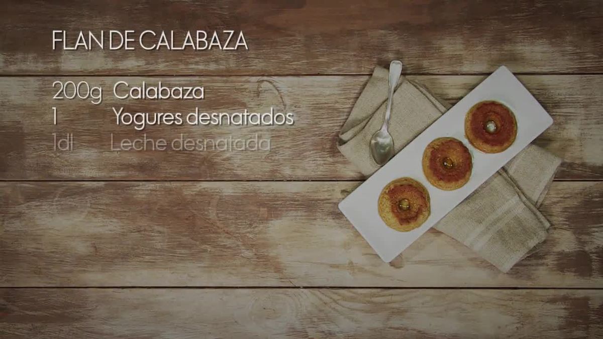 preview for Flan de calabaza #recetasfácilesELLE