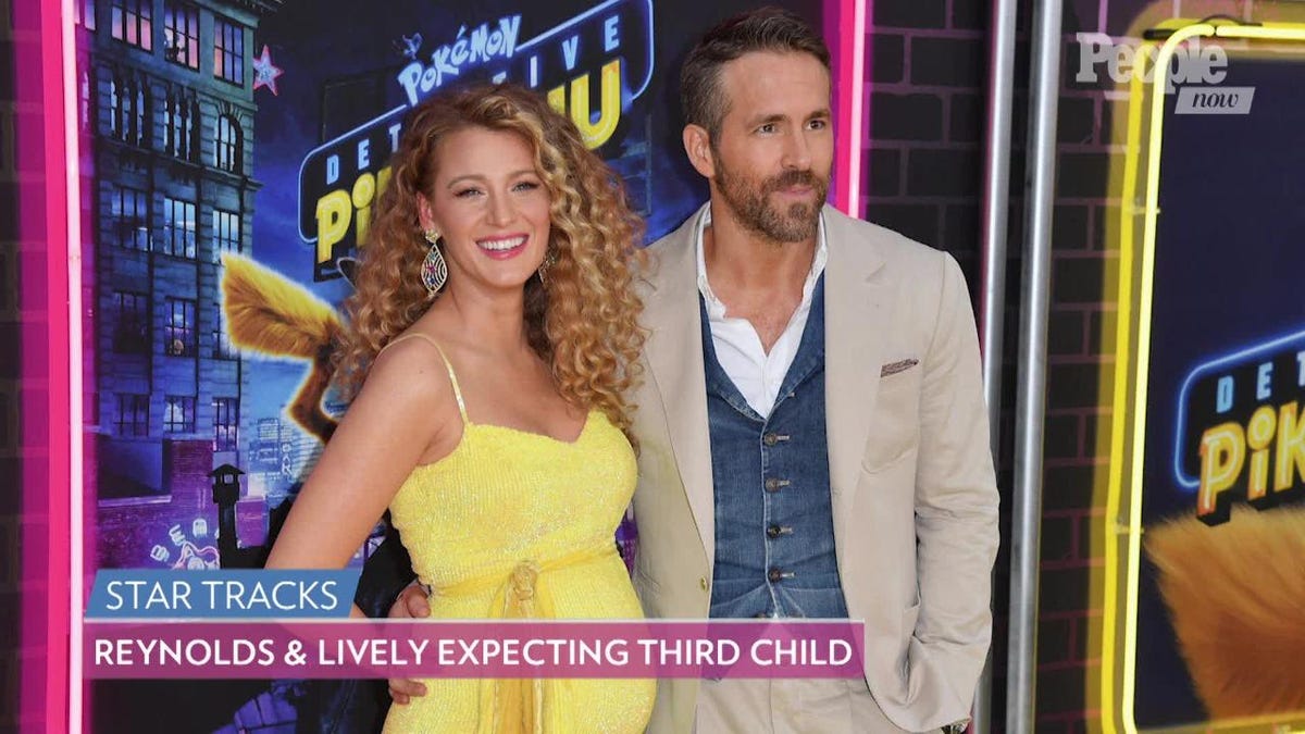 preview for Ryan Reynolds Hilariously Trolls Pregnant Wife Blake Lively on Her Birthday with Candid Photos