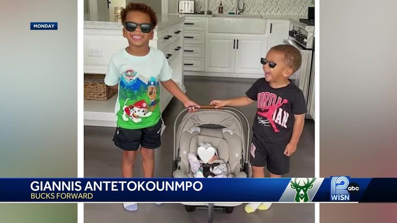 Giannis Antetokounmpo's 3 Kids: All About Liam, Maverick and Eva