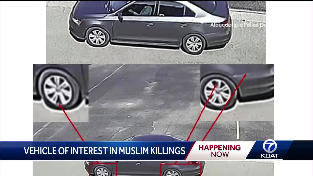 Albuquerque police say vehicle could be related to recent Muslim homicides