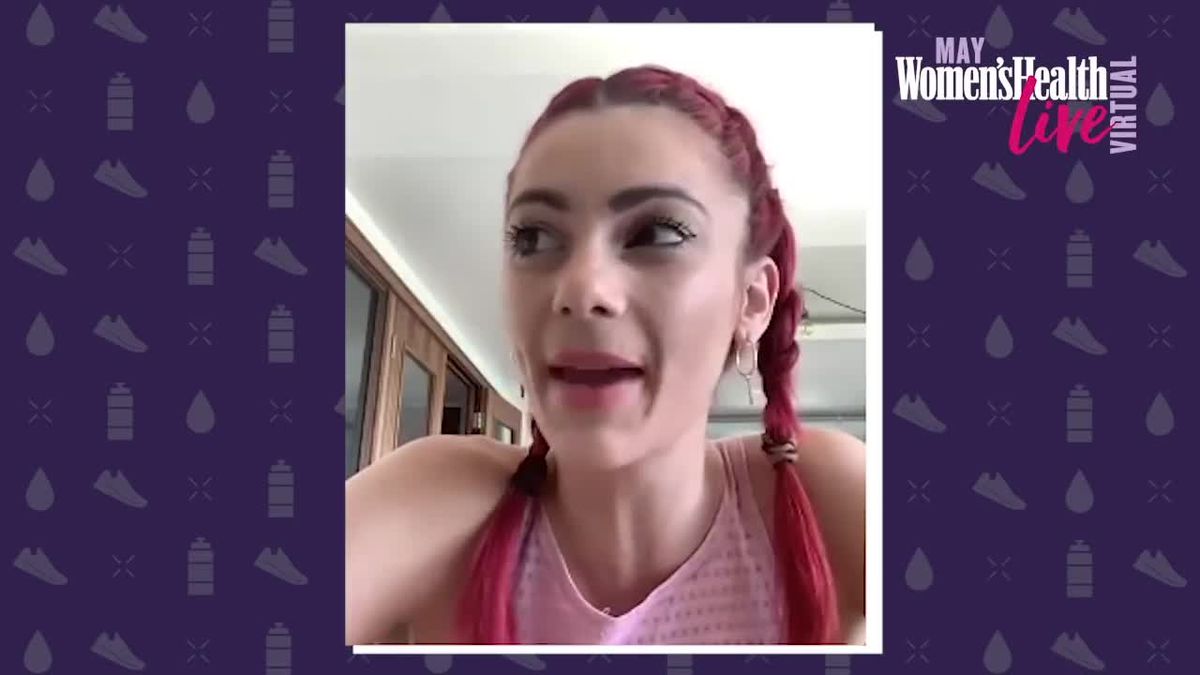 preview for Dianne Buswell Talks Love, Joe Sugg & Staying Happy | Women's Health Virtual Q&A