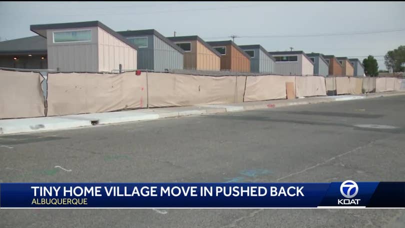 Albuquerque's Tiny Home Village offers path out of homelessness 