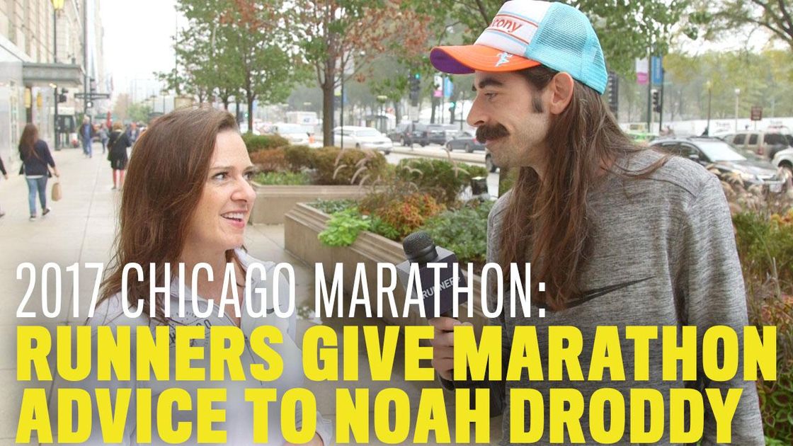 preview for 2017 Chicago Marathon: Runners Give Marathon Advice To Noah Droddy