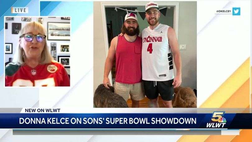 Who is Donna Kelce cheering for on Super Bowl Sunday?