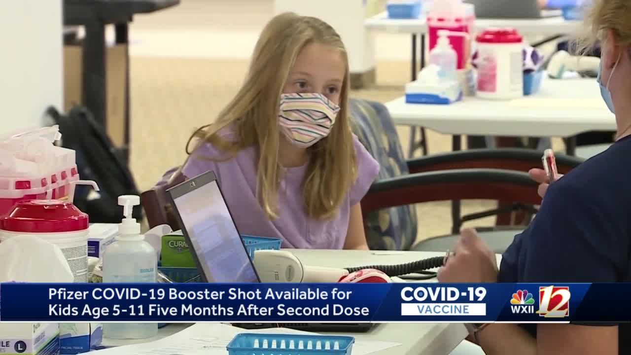 Forsyth County offers Pfizer COVID booster shot for kids 5+