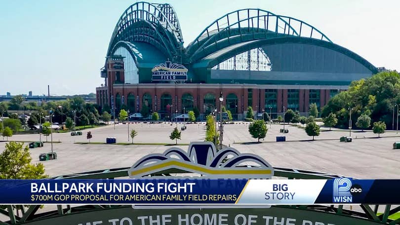 Lawmakers propose $700M plan to repair Milwaukee Brewers' stadium